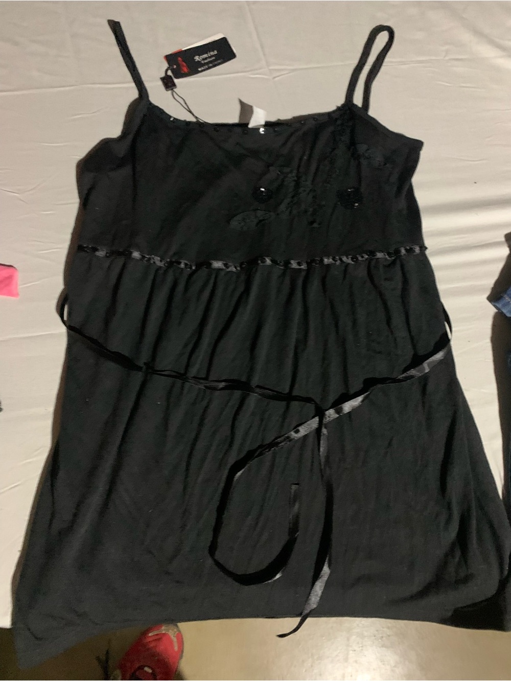 Black Spaghetti Strap top